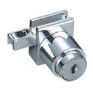 Fechadura Plus para Vitrini com fixação no Perfil Aluminio U