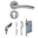 Fechadura Pons Externa Hafele Inox Escovado 911.83.082 Fechadura Pons Externa Hafele Inox Escovado 911.83.082