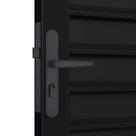 Fechadura Porta Alumínio Stam Externo 601-602/03 Preto Fosco
