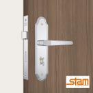 Fechadura Porta Banheiro Madeira Stam 823/03 ESP INOX