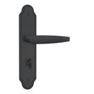 Fechadura Porta Banheiro Madeira Stam 823/33 Preto Fosco