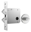 Fechadura Porta Correr WC 1006S Inox Stam