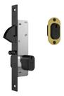 Fechadura Porta De Correr 901 Oxidado E-coat Completa Stam