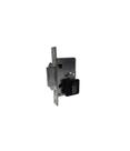 Fechadura porta de correr asa de avião imab 2441 preta preto fosco pp quadrada c/ cilindro chave pequena