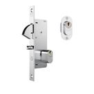 Fechadura Porta de Correr STAM 940 Estreita Broca 26,5mm Inox 350402
