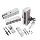 Fechadura Porta de Vidro Correr Kit 01 Hela Branco