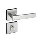 Fechadura Porta Externa Retro Inox Escovado Broca 55mm Pado
