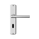 Fechadura Porta Interna 40mm Acetinada com Espelho - MZ180 - PAPAIZ