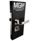 Fechadura Porta Interna Quarto Roseta Modena Cromado MGM