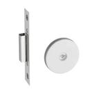 Fechadura porta trava tetra redonda ix 1000 br pado branco