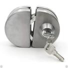 Fechadura Porta Vidro 10a12mm Interno/externo Gold