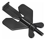 Fechadura Portátil De Segurança P/ Porta De Hotel Motel Aço Cor Preto Fechadura Portátil De Segurança P/ Porta De Hotel Motel Aço Cor Preto
