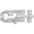 Fechadura redondo 6" aço carbono zincado pacote 12 pç Vonder