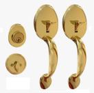Fechadura Retrô Alça Dupla Blim Blim Dourado Ouro Brilhante Fechadura Retrô Alça Dupla Blim Blim Dourado Ouro Brilhante