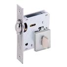 Fechadura Rolete para Banheiro 45mm Roseta Cromada 4150/45/098TR-IP Arouca
