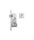 Fechadura rolete pivotante 803 externa stam c/ cilindro quadrada cromada 40mm rq1