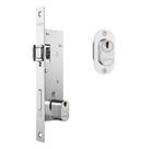 Fechadura Rolete Pivotante Perfil Metal 601 Inox 36mm Stam Fechadura Rolete Pivotante Perfil Metal 601 Inox 36mm Stam