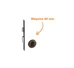 Fechadura rolete porta pivotante pado antique ouro velho máquina 40 mm 454 redonda rr2 bx
