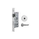 Fechadura rolete porta pivotante stam 800 cromada chave tetra redonda 40 mm Fechadura rolete porta pivotante stam 800 cromada chave tetra redonda 40 mm