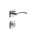 Fechadura Roseta Design Banheiro 40mm Cromado 735B119CR 3F