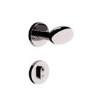 Fechadura Roseta Design Externa 40mm Cromada 721E33455CR 3F