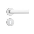 Fechadura Roseta Redonda Inox - Stam 813/35 Interna