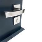 Fechadura Safe Externa 55mm Em Aço Inox Polido Fechadura Safe Externa 55mm Em Aço Inox Polido