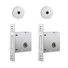 Fechadura Segurança 1004 Roseta Inox 2 Peças - Stam
