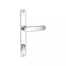 Fechadura Serralheiro Perfil Estreito Externa F2400A Cromada 22mm Aliança