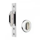 Fechadura Silvana Porta Correr 4500 Redonda Cromada 95026