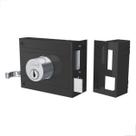 Fechadura Sobrepor Portão Stam 701 100 Externa Inox 2 Chaves