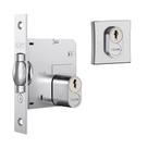Fechadura Stam 1005 TR Com Roseta Quadrada Cromado Brilhante Fechadura Stam 1005 TR Com Roseta Quadrada Cromado Brilhante