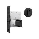 Fechadura stam 1005 trinco rolete roseta redonda - black Fechadura stam 1005 trinco rolete roseta redonda - black