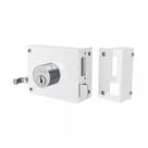 Fechadura Stam 701/100 Branco Espelho Inox - STAM METALURGICA S/A Fechadura Stam 701/100 Branco Espelho Inox - STAM METALURGICA S/A