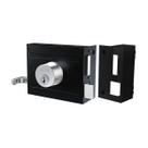 Fechadura Stam 701/100 Preto Fosco - ESP. INOX Fechadura Stam 701/100 Preto Fosco - ESP. INOX