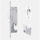 Fechadura Stam 902 Bico De Papagaio Espelho Plano - Branco Fechadura Stam 902 Bico De Papagaio Espelho Plano - Branco