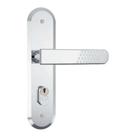 Fechadura Stam Cromada Maquina 55mm Fechadura Stam Cromada Maquina 55mm