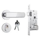 Fechadura Stam Inox Alavanca Roseta 803/21 Externa Fechadura Stam Inox Alavanca Roseta 803/21 Externa