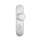 Fechadura Stam Larga 1600/08 Tetra Inox Mac, Bola