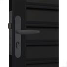 Fechadura Stam Perfil Porta Alumínio 603/33 36mm Preto Fosco