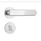 Fechadura stam wc 823/21 roseta inox