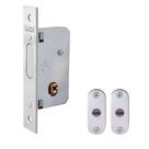 Fechadura Tetra Auxiliar Supertrava Quadrichave 22mm Inox 9211 Lockwell