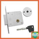 Fechadura Tetra Chave Auxiliar Trava Simples Cromada Inox F 2000 Roseta Redonda Fechadura Tetra Chave Auxiliar Trava Simples Cromada Inox F 2000 Roseta Redonda