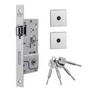 Fechadura Tetra Rolete Pivotante 800t Quadrada Inox Stam