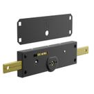 Fechadura Trava Central Tetra Chave para Porta de Enrolar 1112 Preta 3F Fechadura Trava Central Tetra Chave para Porta de Enrolar 1112 Preta 3F