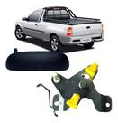 Fechadura Trava + Macaneta Tampa Traseira Courier 1997 1998 1999 2000 2001 2002 2003 2004 a 2013