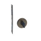 Fechadura trava porta correr banheiro wc pado antique ouro velho bronze bx expansiva redonda rr2