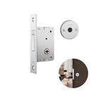Fechadura Treta Auxiliar Em Inox Redonda Para Porta Residencial Pivotante de 25 A 30 Mm 1001 Stam