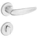 Fechadura VERT 2 - 55mm Escovada Zamack Imab Conjunto