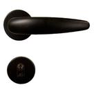Fechadura VERT 2 - 55mm Externa Preto Fosco Zamack Imab Conjunto